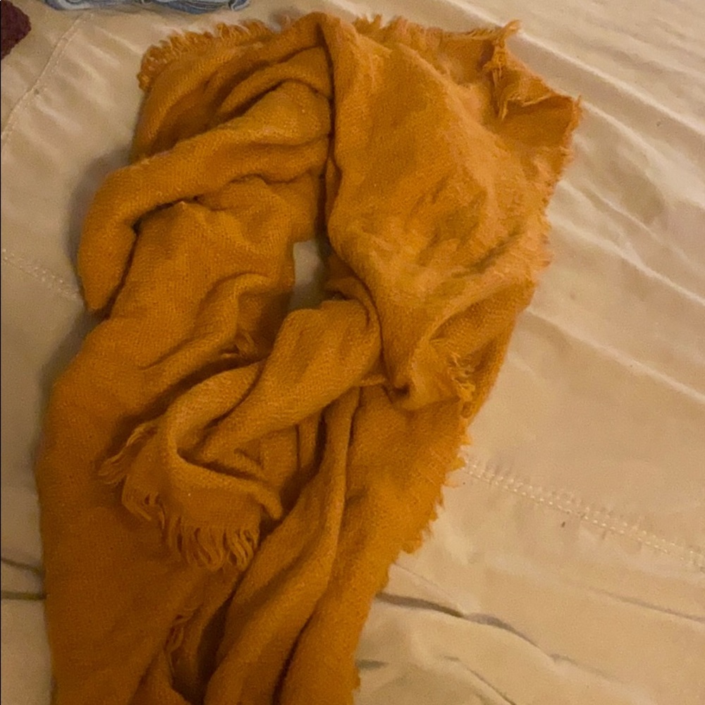 Orange Fall Scarf